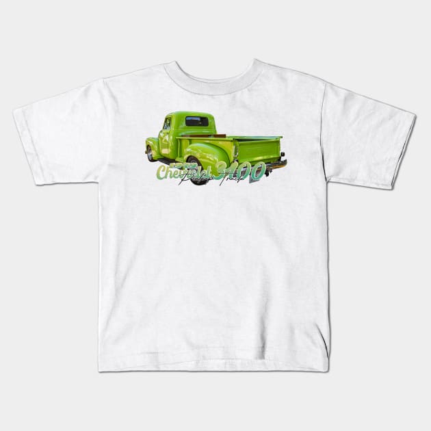 1949 Chevrolet 3100 Pickup Truck Kids T-Shirt by Gestalt Imagery